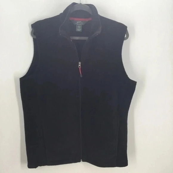 Woolrich Men’s Fleece Full Zip Vest - Picture 1 of 8